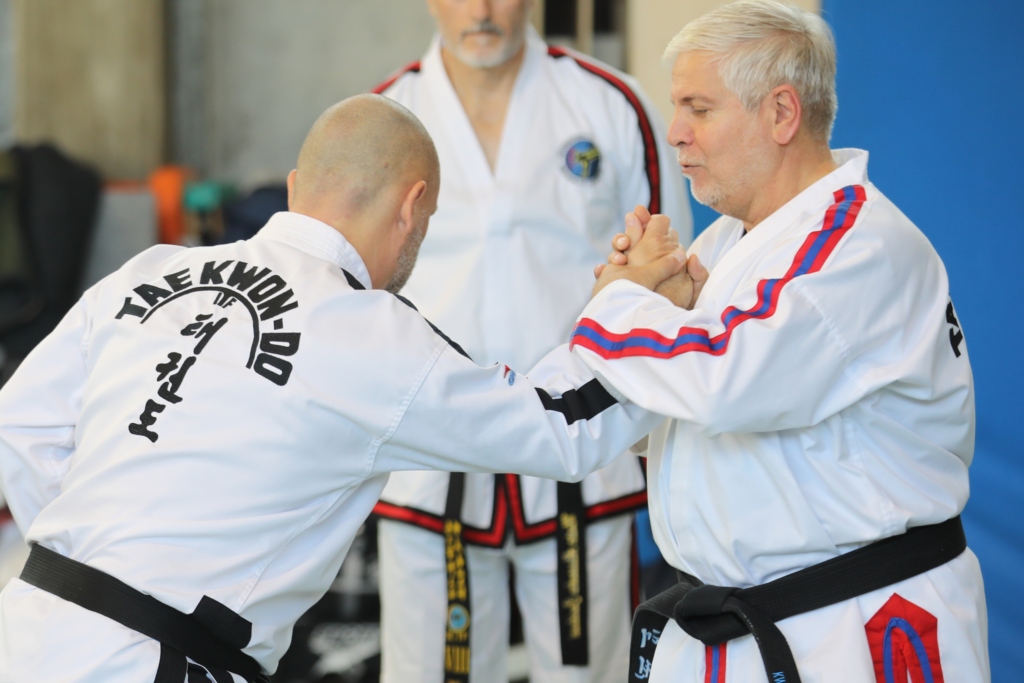 Defensive Skills for Security Professionals class at Woodbridge Taekwon-Do